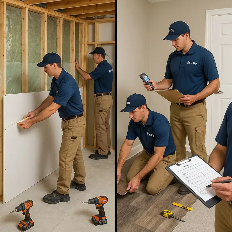 Repairs and Reconstruction process in Green Rock, IL